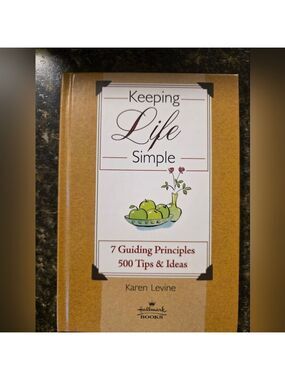 💥4 for $25💥 Hallmark Books Keeping Life Simple - 7 Guiding Principles